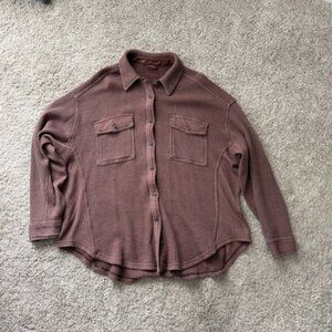 Women's Aerie LumberJane Waffle Shirt